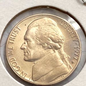 VINTAGE 1977S Proof Nickel